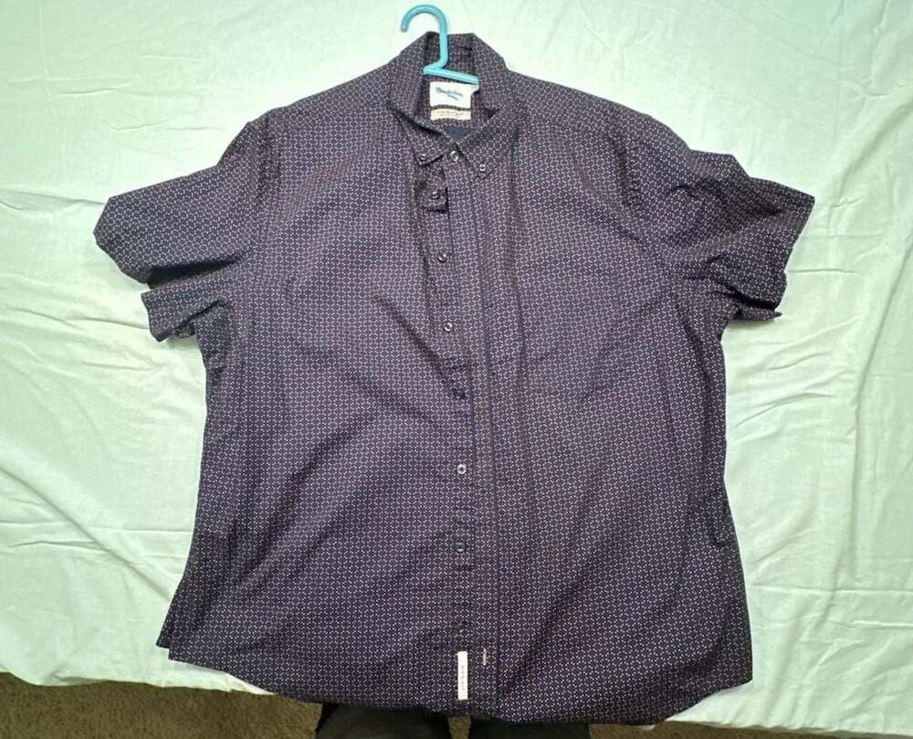 Goodfellow & Co Men's Standard Fit Short Sleeve Button-Down Shirt